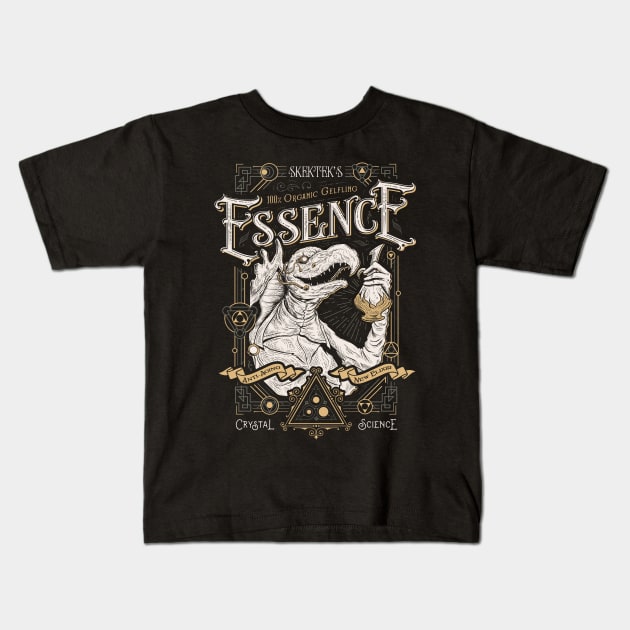 Organic Gelfling Essence Kids T-Shirt by barrettbiggers